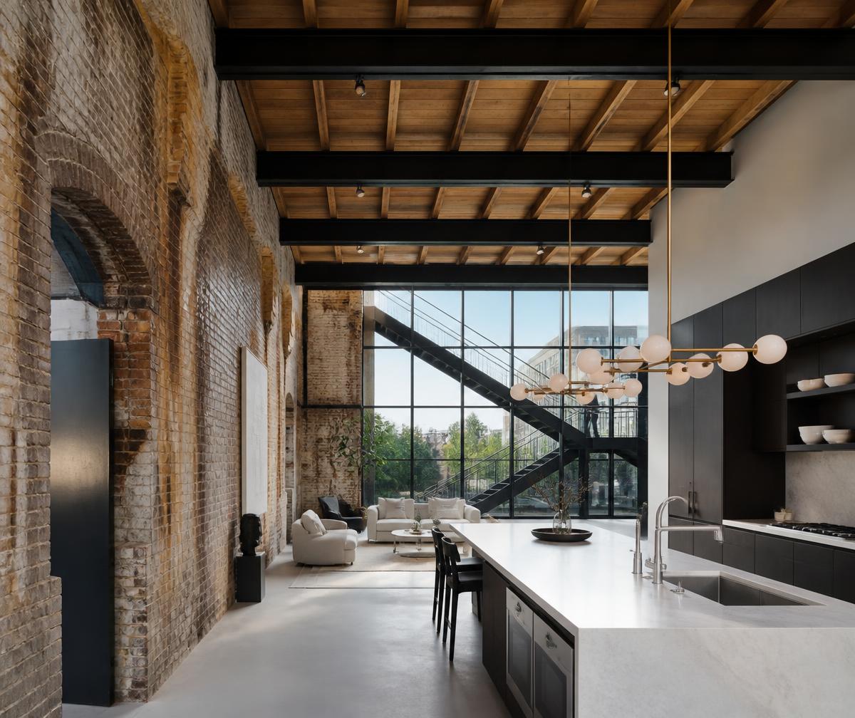 Retrofit Industrial — projeto antes e depois da Calsolari